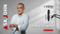 Τζον Ταραμας: Πού είναι καλύτερα για τον μετρητή να βρίσκεται η μαύρη κάρτα του παπουτσιού στο μπλάκτζακ; (ep.02)